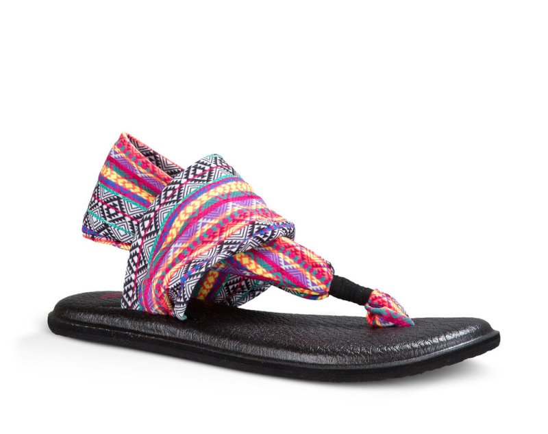 Sandale Sanuk Yoga Sling 2 Prints Femme - Multicolore QIGLWR261